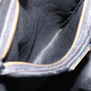 Miu Miu Hand Bag Leather Black Gold Auth 206226-39