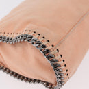 Stella McCartney Falabella Chain Bag Polyester Orange Silver 364519 Auth 206228-17