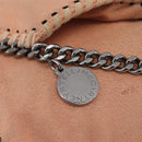 Stella McCartney Falabella Chain Bag Polyester Orange Silver 364519 Auth 206228-19
