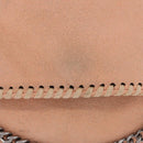 Stella McCartney Falabella Chain Bag Polyester Orange Silver 364519 Auth 206228-2