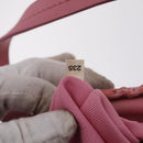 Miu Miu Hand Bag Coated Canvas Pink Silver Auth 206230-12