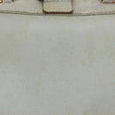 GUCCI Bamboo Backpack Leather Light Blue Gold 003 2058 0016 Auth 206231-4
