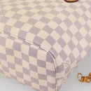 LOUIS VUITTON Damier Azur Neverfull PM Tote Bag N41362 LV Auth 206233A-17