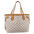 LOUIS VUITTON Damier Azur Neverfull PM Tote Bag N41362 LV Auth 206233A-13