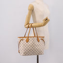 LOUIS VUITTON Damier Azur Neverfull PM Tote Bag N41362 LV Auth 206233A-25