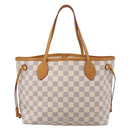 LOUIS VUITTON Damier Azur Neverfull PM Tote Bag N41362 LV Auth 206233A-2