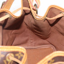LOUIS VUITTON Monogram Petit Noe Shoulder Bag M42226 LV Auth 206234V-21
