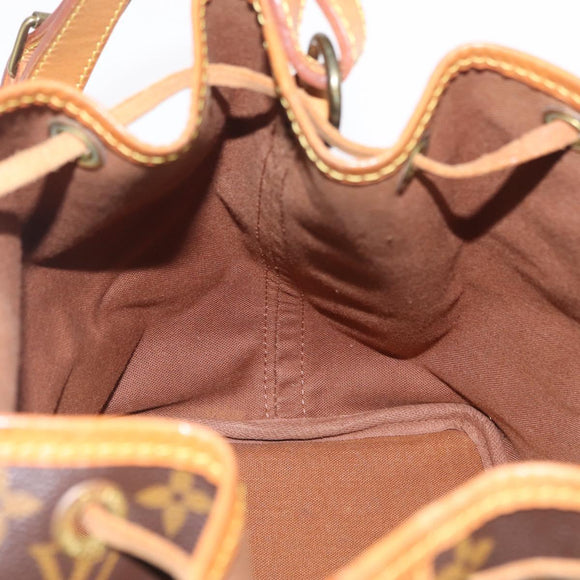 LOUIS VUITTON Monogram Petit Noe Shoulder Bag M42226 LV Auth 206234V