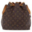 LOUIS VUITTON Monogram Petit Noe Shoulder Bag M42226 LV Auth 206234V-3