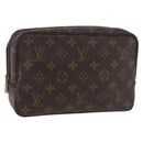 LOUIS VUITTON Monogram Trousse Toilette 28 Clutch Bag M47522 LV Auth 206244-1