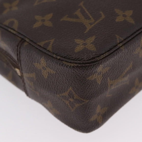 LOUIS VUITTON Monogram Trousse Toilette 28 Clutch Bag M47522 LV Auth 206244