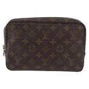 LOUIS VUITTON Monogram Trousse Toilette 28 Clutch Bag M47522 LV Auth 206244-13