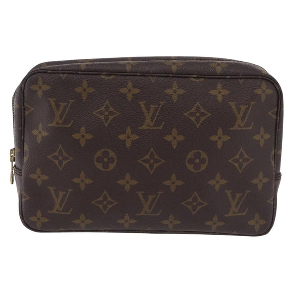 LOUIS VUITTON Monogram Trousse Toilette 28 Clutch Bag M47522 LV Auth 206244