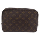 LOUIS VUITTON Monogram Trousse Toilette 28 Clutch Bag M47522 LV Auth 206244-2