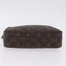LOUIS VUITTON Monogram Trousse Toilette 28 Clutch Bag M47522 LV Auth 206244-6