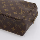 LOUIS VUITTON Monogram Trousse Toilette 28 Clutch Bag M47522 LV Auth 206246-15