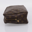 LOUIS VUITTON Monogram Trousse Toilette 28 Clutch Bag M47522 LV Auth 206246-3