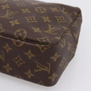 LOUIS VUITTON Monogram Trousse Toilette 28 Clutch Bag M47522 LV Auth 206246-7