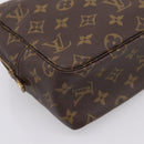 LOUIS VUITTON Monogram Trousse Toilette 28 Clutch Bag M47522 LV Auth 206246-14