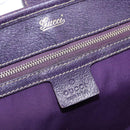 GUCCI GG Canvas New Jackie Hand Bag Beige Gold 145818 Auth 206247-18