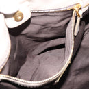 Miu Miu Hand Bag Leather 2way Beige Gold Auth 206249M-25