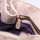 Miu Miu Hand Bag Vitellolux Pink Gold Auth 206250M-29