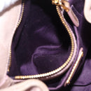 Miu Miu Hand Bag Vitellolux Pink Gold Auth 206250M-30