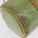 LOUIS VUITTON Monogram Vernis Bedford Hand Bag Baby Blue M91007 LV Auth 206254-15