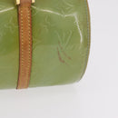 LOUIS VUITTON Monogram Vernis Bedford Hand Bag Baby Blue M91007 LV Auth 206254-3