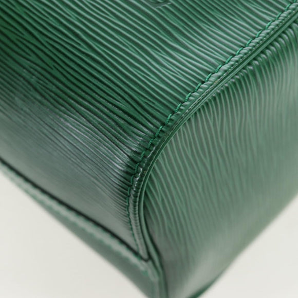 LOUIS VUITTON Epi Speedy 25 Hand Bag Borneo Green M43014 LV Auth 206255V