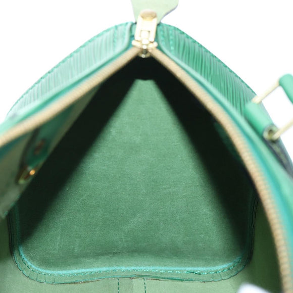 LOUIS VUITTON Epi Speedy 25 Hand Bag Borneo Green M43014 LV Auth 206255V