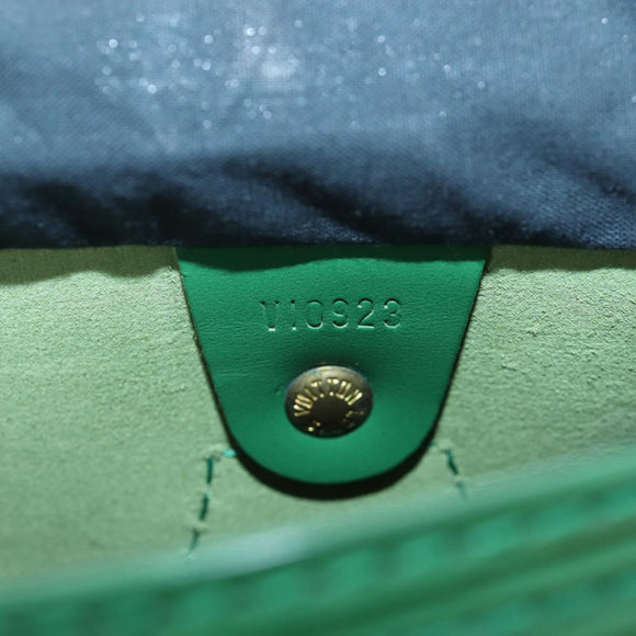 LOUIS VUITTON Epi Speedy 25 Hand Bag Borneo Green M43014 LV Auth 206255V