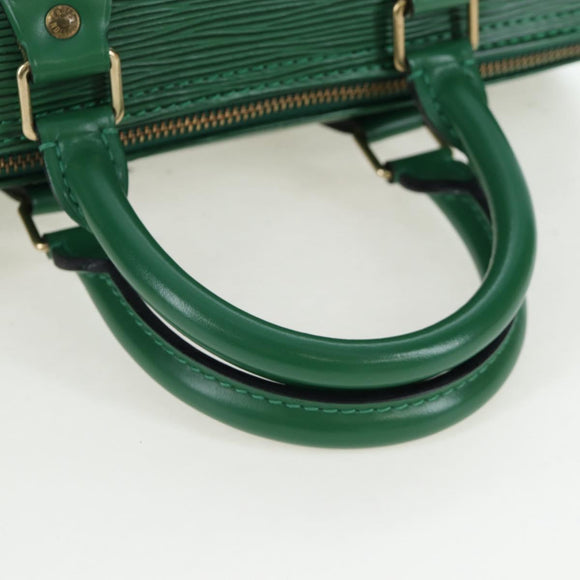 LOUIS VUITTON Epi Speedy 25 Hand Bag Borneo Green M43014 LV Auth 206255V