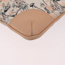 CHANEL Choco Bar Chain Shoulder Bag Silk Pink Gold CC Auth 206258SAM-11