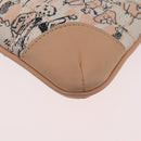 CHANEL Choco Bar Chain Shoulder Bag Silk Pink Gold CC Auth 206258SAM-12