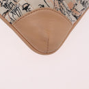 CHANEL Choco Bar Chain Shoulder Bag Silk Pink Gold CC Auth 206258SAM-13
