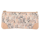 CHANEL Choco Bar Chain Shoulder Bag Silk Pink Gold CC Auth 206258SAM-3