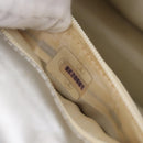 CHANEL V Stitch Hand Bag Lamb Skin Silver Gold CC Auth 206262SAV-29