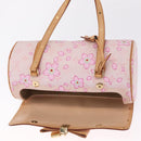 LOUIS VUITTON Monogram Cherry Blossom Papillon 27 Bag Pink M92010 LV Auth 206263-17