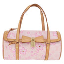 LOUIS VUITTON Monogram Cherry Blossom Papillon 27 Bag Pink M92010 LV Auth 206263-2