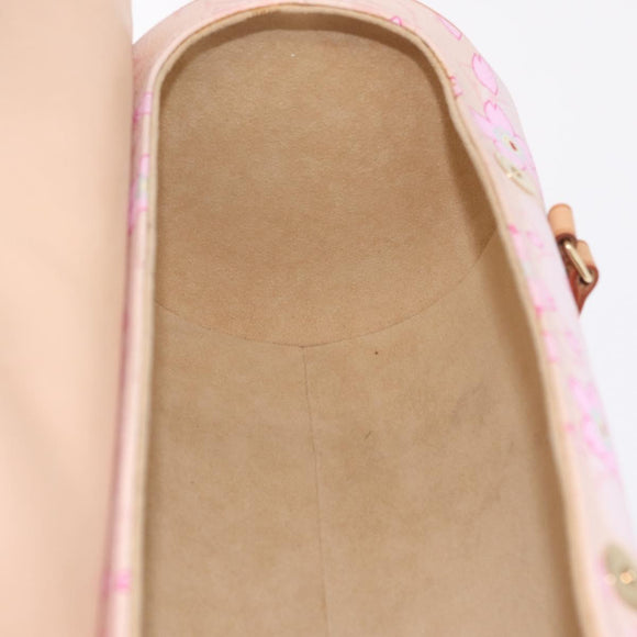 LOUIS VUITTON Monogram Cherry Blossom Papillon 27 Bag Pink M92010 LV Auth 206263