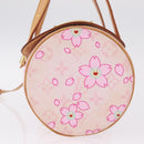 LOUIS VUITTON Monogram Cherry Blossom Papillon 27 Bag Pink M92010 LV Auth 206263-4