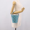 GUCCI Hand Bag Rubber Blue 723051 Auth 206264M-18