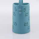 GUCCI Hand Bag Rubber Blue 723051 Auth 206264M-4