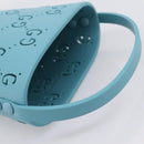 GUCCI Hand Bag Rubber Blue 723051 Auth 206264M-7