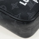 LOUIS VUITTON Monogram Eclipse DanubePM Shoulder Bag M43677 LV Auth 206267SAM-15