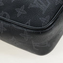 LOUIS VUITTON Monogram Eclipse DanubePM Shoulder Bag M43677 LV Auth 206267SAM-17