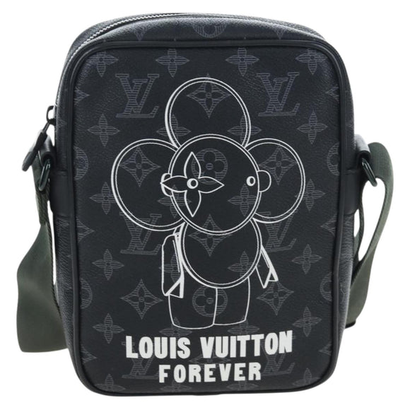 LOUIS VUITTON Monogram Eclipse DanubePM Shoulder Bag M43677 LV Auth 206267SAM