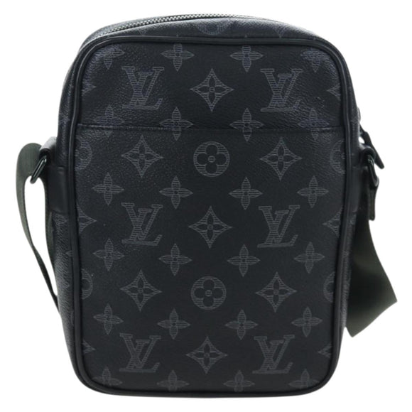 LOUIS VUITTON Monogram Eclipse DanubePM Shoulder Bag M43677 LV Auth 206267SAM