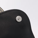 Miu Miu Shoulder Bag Leather Silver Auth 206274M-22